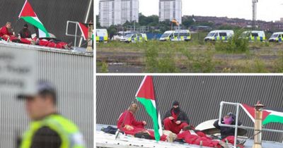 Two pro-Palestine campaigners have sentences reduced after Glasgow protest