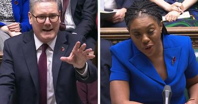 Keir Starmer and Kemi Badenoch clash on Donald Trump's victory at PMQs