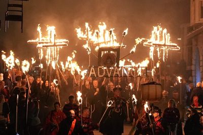 Three taken to hospital as 40,000 attend Lewes Bonfire Night celebration