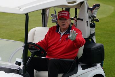 Trump’s loss-making Scotland golf course celebrates historic victory of ‘true leader’