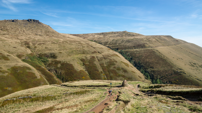 Man undertaking a two week hike for charity has to be rescued after injuring himself on the first day