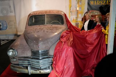 The first car made during Soviet-era Poland goes on display 73 years later