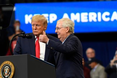 Watch live: Mitch McConnell reacts to Donald Trump’s election win