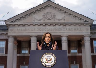 Kamala Harris concedes to Trump but insists fight will go on