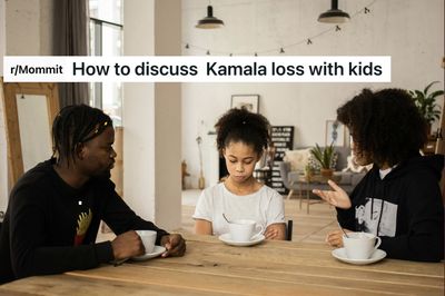 Parents Share Tips On How to Discuss Kamala Loss With Kids: 'Turn the TV Off'