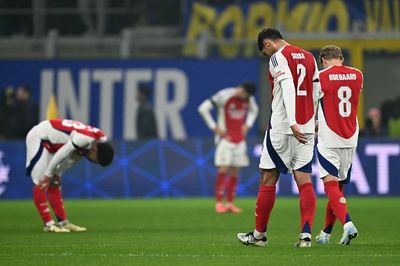 Arsenal can feel aggrieved by penalty decision but Inter Milan defeat sums up their season