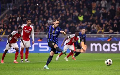 Inter Milan 1-0 Arsenal: Gunners dealt first Champions League defeat after Hakan Calhanoglu