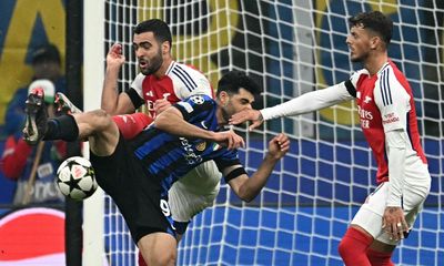 ‘Hard to accept’: Arteta hits out at penalty decision during Inter defeat