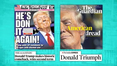 ‘American dread’, ‘He’s Don It Again’: Front pages around the world as Trump swept US polls