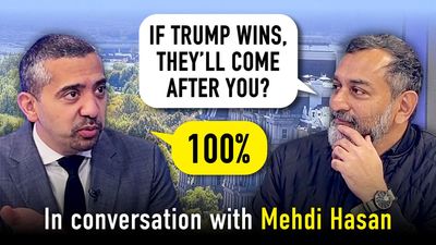 Exclusive: Journalist Mehdi Hasan on Trump’s threats to the press, founding Zeteo, reporting on Hamas