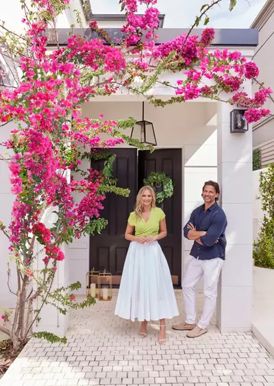 Inside the elegantly festive home of Tim and Anna Robards