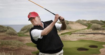 Where does Donald Trump own golf courses in Scotland?