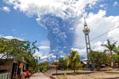 Indonesia’s Laki-Laki erupts eight times as gov’t eyes permanent relocation