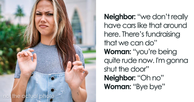 Karen Comes To Woman’s Home To Judge Her Car As It’s Not As Nice As The Rest In The Neighborhood