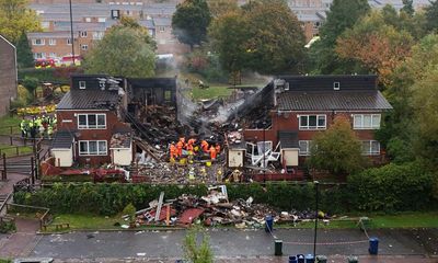 Three men arrested over Newcastle house explosion that killed man and boy