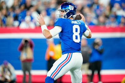 Daniel Jones putting together solid effort in Giants’ latest lost season