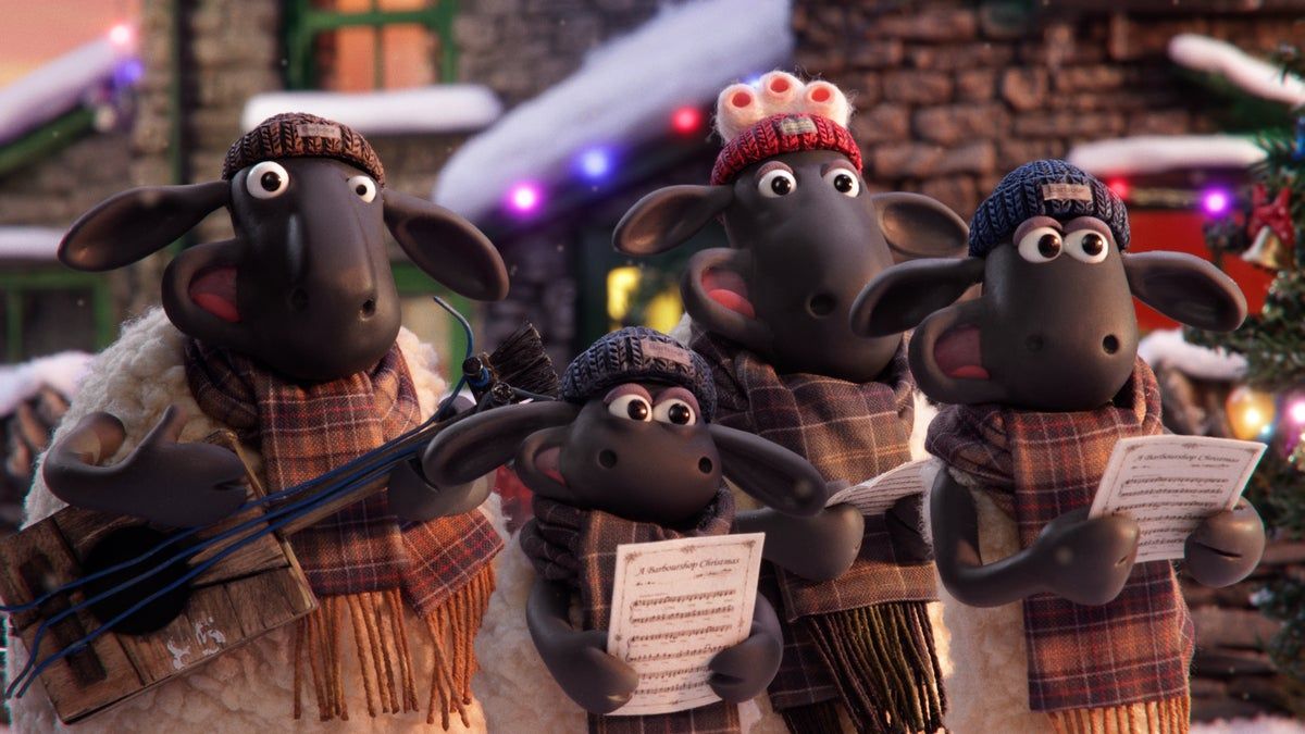 Barbour Christmas advert 2024 review Shaun the Sheep…