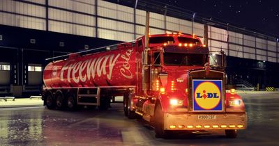 Lidl's first ever Christmas cola truck tour to begin in Scotland