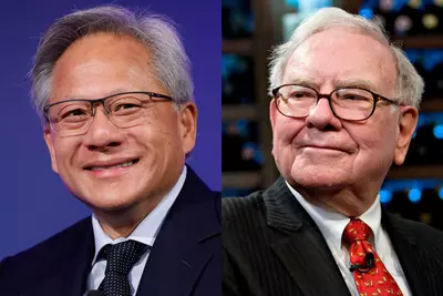 Warren Buffett and Jensen Huang stayed quiet on the election—and their fortunes have rallied more than $12 billion