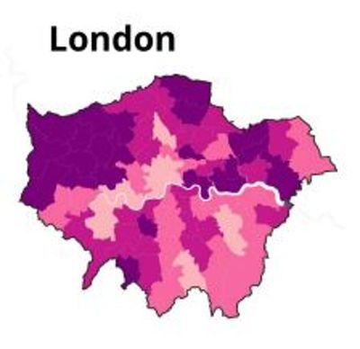 Benefit claims jump in London amid push to get more jobless people back to work - new map