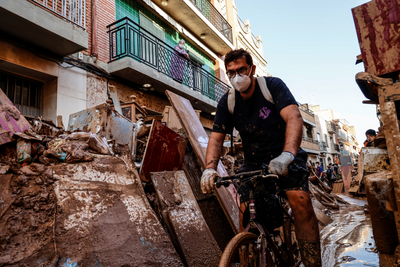 Bicycles save lives: How bikes have been critical after Spain's Valencia floods