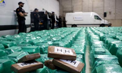 Spanish police seize record cocaine haul in banana shipment from Ecuador