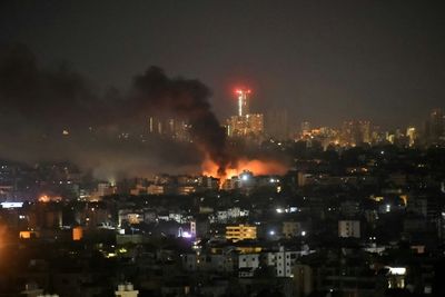 Israel Strikes Hezbollah's Main Bastion In Lebanon