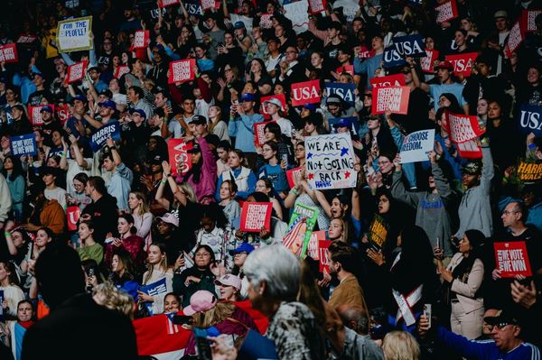 ‘I feel very powerful and very scared’: Pennsylvanians face pressure of voting in key swing state