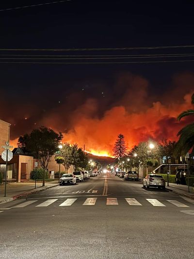 California Wildfire Update: Residents Told to 'Get the Hell Out of There' As High Winds Fuel Dangerous Blaze