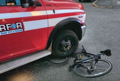 Cyclist claims he was run over by an ambulance – then billed $1800 for it to take him to hospital