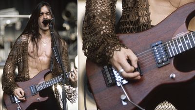 “Somebody in a trailer park was selling the body – at least it wasn’t a real body”: Nuno Bettencourt explains how his custom Washburn N4 was once stolen from a storage lock-up – and met a grizzly end