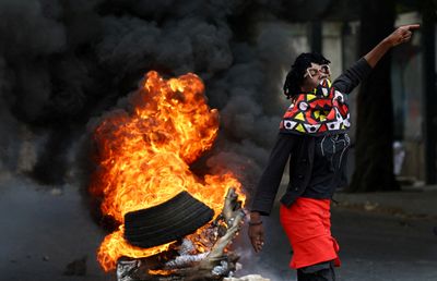 Mozambique police fire tear gas at protesters denouncing ‘rigged’ election