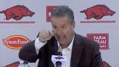 John Calipari’s First Postgame Press Conference at Arkansas Was an Instant Classic