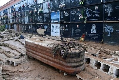 Submerged Cemeteries Pile Pain On Spain Flood Survivors