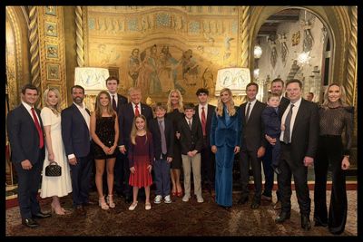 Trump's Granddaughter Posts 'Family Photo' with Elon Musk but No Melania: 'Is Elon the New Melania?'