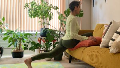 I'm a yoga teacher and this stretch helps me maintain lower back mobility while recovering from sciatica