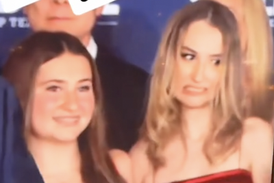 Video of Ted Cruz's Daughter Making Face as Dad Praises Trump Goes Viral: 'Says It All'