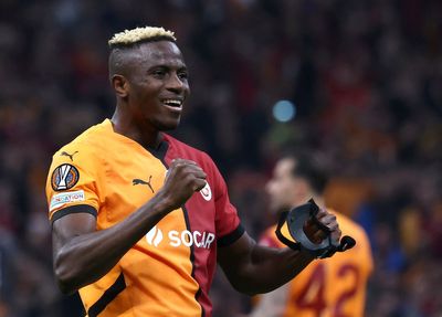 Galatasaray 3-2 Tottenham: Victor Osimhen brace ends unbeaten Europa League record for ten-man Spurs