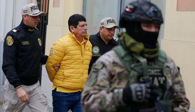 Peru arrests the country's soccer boss as part of a criminal investigation into fraud