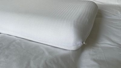 This pillow-shaped "cheat" for a good night's sleep is the only thing that fixed my bad sleep habits