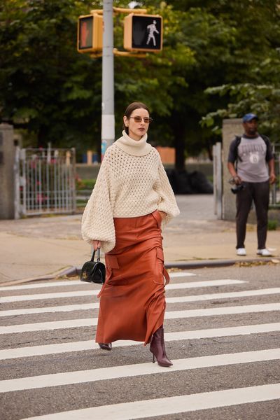 Several Sartorially- and Seasonally-Appropriate Ways to Style a Skirt Throughout Winter