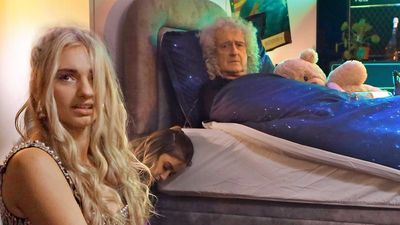 "This is song packed with pure naughtiness and fun": Witness Brian May as you've never seen him before in the video for Talia Dean's You Made Your Bed