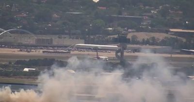 Grass fire amid emergency landing at Sydney Airport sees flights diverted to Newcastle