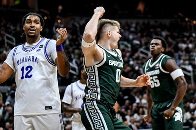 Highlights from Michigan State basketball’s win over Niagara