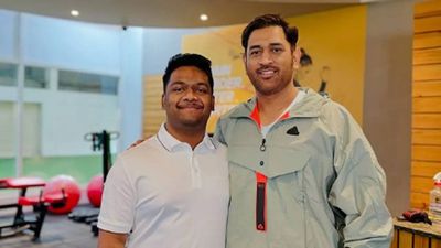 Watch: MS Dhoni attends birthday celebration of a friend in gym