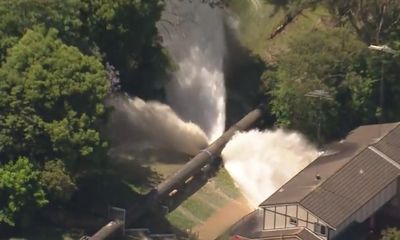 ‘It was just coming through the window’: wave of water rushes into Sydney homes after pipe bursts