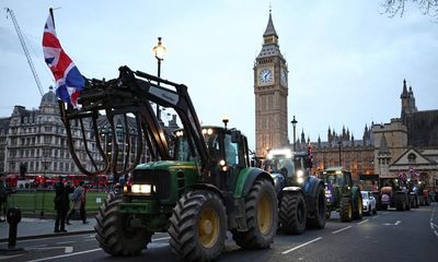 Tax changes in budget last straw for UK farmers after ‘years of being squeezed’