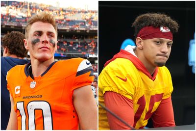 Broncos QB Bo Nix eager to compete against Chiefs QB Patrick Mahomes