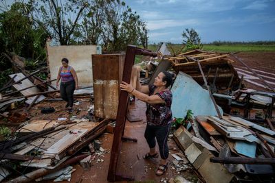 Hurricane Rafael swirls over Gulf of Mexico after ripping through Cuba