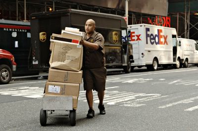 UPS and FedEx prepare for a holiday shipping battle